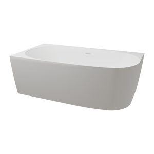Luca Varess Sutilo 2-Personen-Eckbadewanne: links, 160 x 75 cm, Acryl, Weiß matt