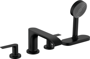 Hansgrohe Vivenis sBox robinet baigNoire mitigeur Noir Mat