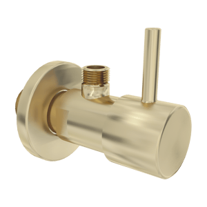 Santeg hoekstopkraan 1/2-3/8 Brushed Champagne Gold