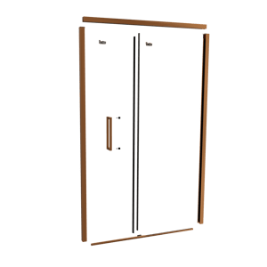 Balmani Senses Design Profilset für Duschtür