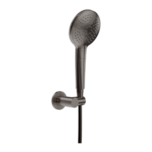 Blaufoss Round set douchette 3 fonctions de jet Brushed GunMetal