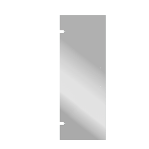 Balmani Senses Design paroi en verre pour porte de douche pivotante