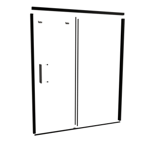 Balmani Senses Design profielenset douchedeur