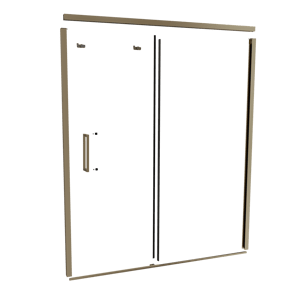 Balmani Senses Design Profilset für Duschtür