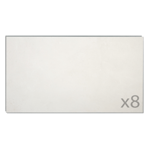 Dumaplast Dumawall+ Wandfliesen Set 8 x 37,5 x 65 cm Nesna, PVC