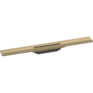 Hansgrohe RainDrain Flex Fertigset Duschrinne kürzbar wandangebunden 70cm Brushed Bronze