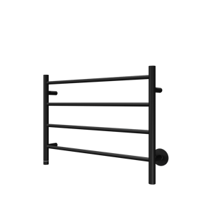 Blaufoss Odda Basso handdoekwarmer 55 x 75 cm mat zwart 50W