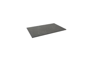 Balmani Stretto Einzelwaschtischplatte, Pietra Grey marmor, 90 x 55 cm