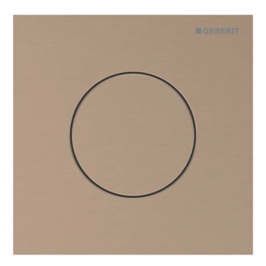 Geberit Type 40 plaque de commande or rouge brossé pour urinoir bâti-support
