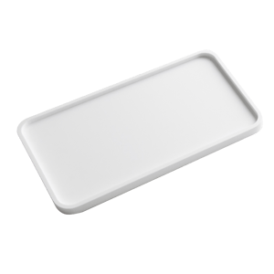 Balmani Testa cosmetica schaal wit Solid Surface 25x14cm