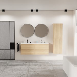 Balmani Mitra badkamermeubel met Tablo Arcato Wastafel