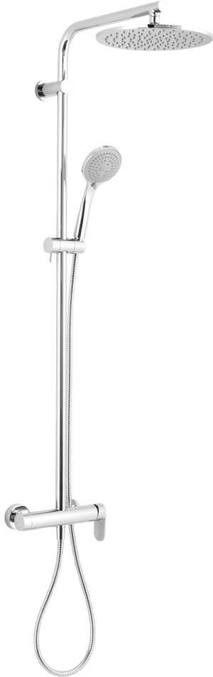 Blaufoss Coony 250 colonne de douche de pluie  chrome brillant