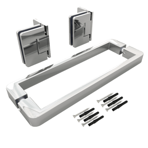 Balmani Modular Duschtürscharniere und Griff