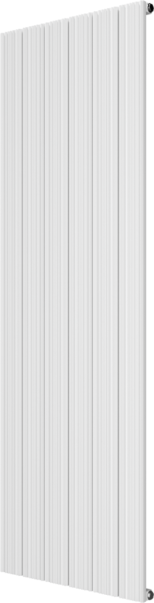 Vipera Mares Handtuchheizkörper: 56,5 x 180 cm, Zentralheizung, Weiß matt, Seiten- & Mittelanschluss, 1539W