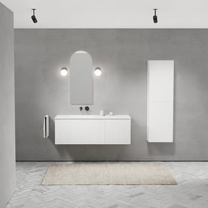 Balmani Fila by Mitra Badmöbel Set mit Tablo Arcato Waschtisch