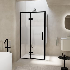 Balmani Senses Design Eckdusche mit Drehtür