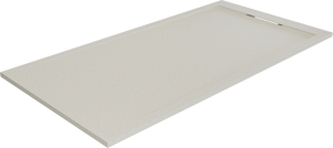 Balmani Andes Duschwanne: 180 x 90 cm, Solid Surface, Granita