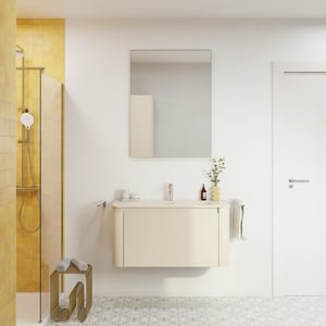 Storke Soft Badmöbel Set mit Mata Soft Waschtisch