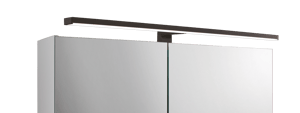 Balmani Cubico LED Spiegelbeleuchtung: 80 cm, Schwarz, 4100K