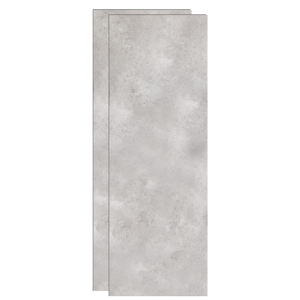 Linie Plato set douchewandbekleding set 2 x 90x260cm pvc betongrijs Bolero