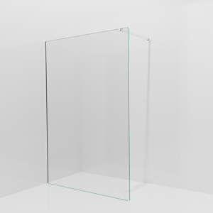 Balmani Modular Walk-In Dusche: 140 x 200 cm, Klarglas, inklusive Coating, Profil Chrom glänzend