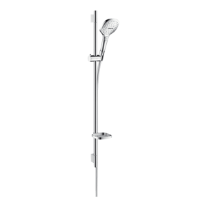 Hansgrohe Raindance Select E 120 douchestang 101 cm met douchekop 12 cm 3 functies glanzend chroom