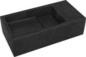 Balmani Mood lave-mains 36 x 18 cm Granite Doux