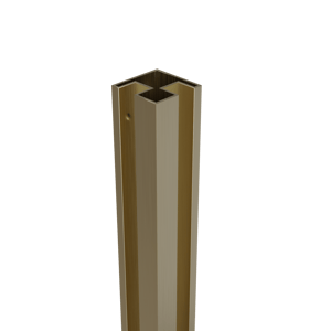 Balmani Modular hoekprofiel 200 cm brushed champagne gold