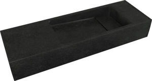 Balmani Mood Handwaschbecken: Granit, Poliert, 65 x 20 cm