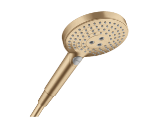 Hansgrohe Raindance Select S120 Handbrause 3 Strahlfunktionen Brushed Bronze