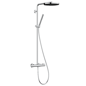 Hansgrohe Pulsify S260 Puro thermostatische kraan regendoucheset glanzend chroom