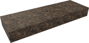 Balmani Nova handenwasser 60 x 20 cm Dark Emperador Marmer