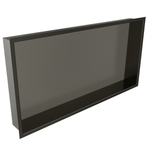 Blaufoss Box Niche encastrée, 60 x 30 cm, Brushed GunMetal