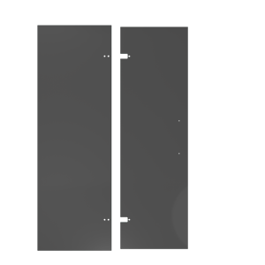 Balmani Senses Design Glasscheibe für Drehtür