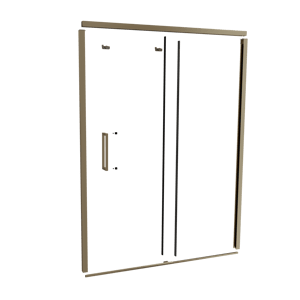 Balmani Senses Design Profilset für Duschtür