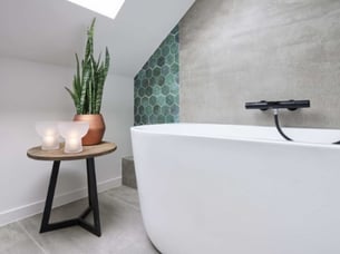 Komfortables Badezimmer in Duffel