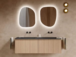 Badezimmertrend 2024: Rillen-Chic