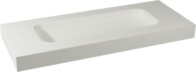 Balmani Arcato wastafel, exclusief crepine