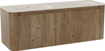 Storke Soft Badmöbel Set mit Mata Soft Waschtisch