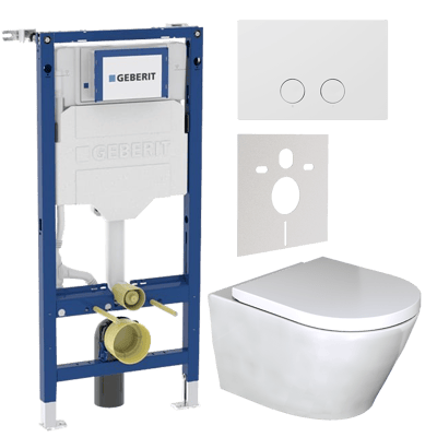 Geberit UP320 WC Komplettset mit Calibro Hänge WC