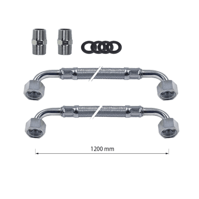 Santeg Flexconnect Set mit Anschluss-Schlauch, flexibel, 2xF1/2"