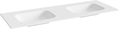 Balmani Tablo Arcato wastafel, inclusief crepine
