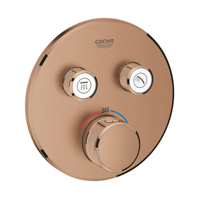 Grohe Grohtherm SmartControl thermostat de douche encastré, élément encastré non inclus