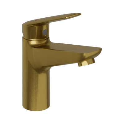 Linie Tibo robinet de lavabo Brushed Gold