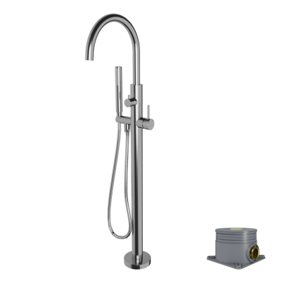 Linie Diversy robinet de baignoire îlot, élément encastré inclus