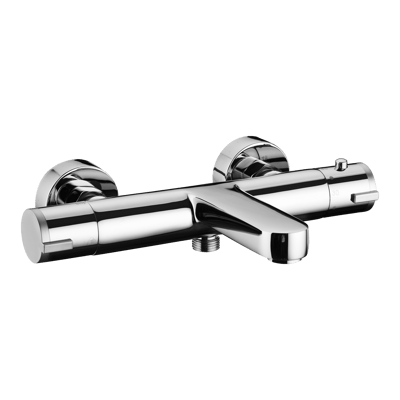 Linie Merlin thermostatische badkraan glanzend chroom