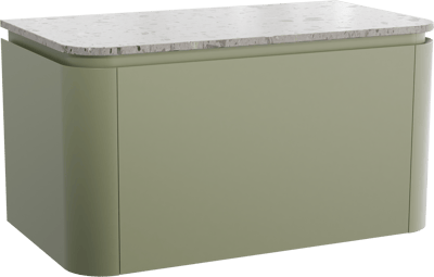 Balmani Moon badkamermeubel met Moon Stretto Tablet voor waskom(men)