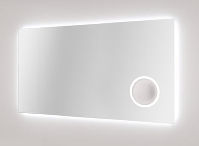 Balmani Giro miroir rectangulaire lumineux et anti-buée 135 x 70 cm