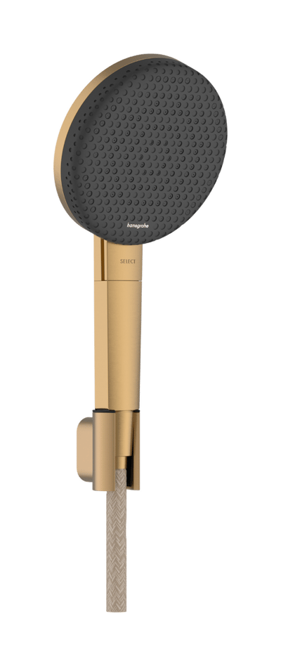 Hansgrohe Raindance Alive Select S 125 Handbrause-Set 3 Strahlfunktionen Brushed Bronze