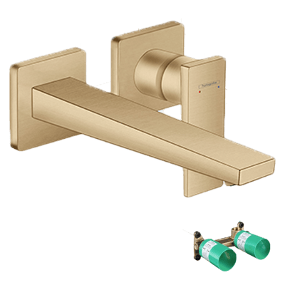Hansgrohe Metropol inbouw wastafelkraan Brushed Bronze incl. inbouwelement